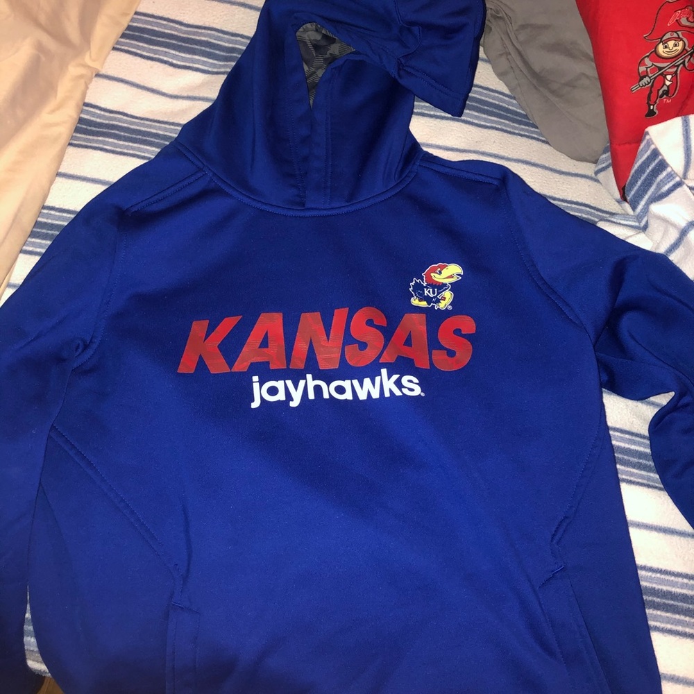 Kansas Jayhawks kids XL sweatshirt